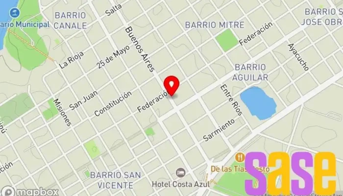 mapa de Muebleria Bella Vista Tienda de electrónica en Bella Vista