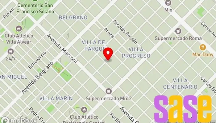 mapa de multi electric Tienda de electricidad en Resistencia