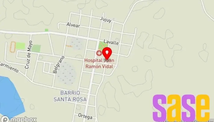 mapa de Municipalidad de Berón de Astrada Oficina de gobierno local en Berón de Astrada
