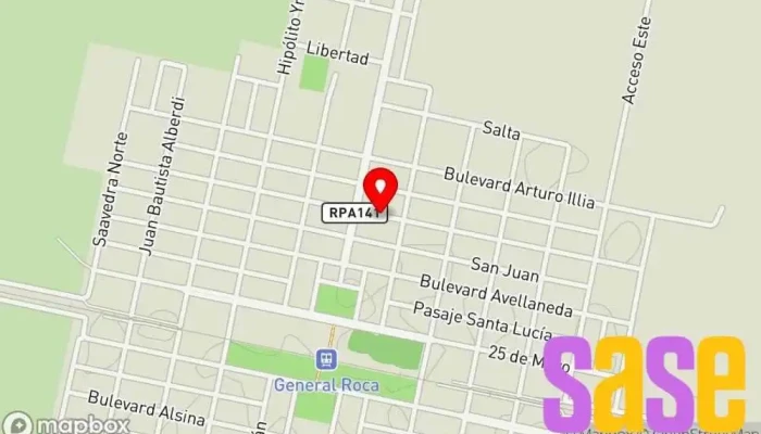 mapa de Municipalidad de General Roca - Córdoba Diputación en Gral. Roca
