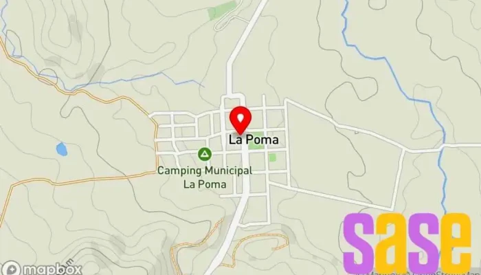 mapa de Municipalidad de La Poma Ayuntamiento en La Poma