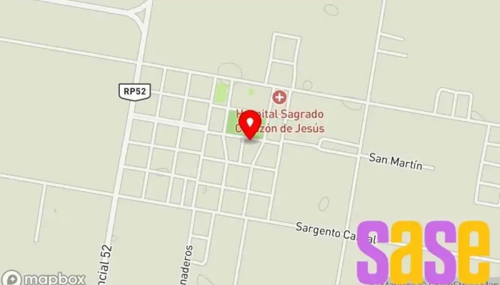 mapa de Municipalidad De Libertador Diputación en Pueblo Libertador