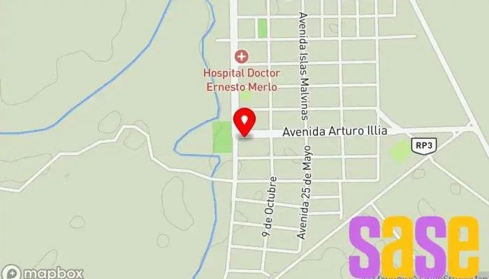 mapa de Municipalidad de Puerto Bermejo Diputación en Chaco