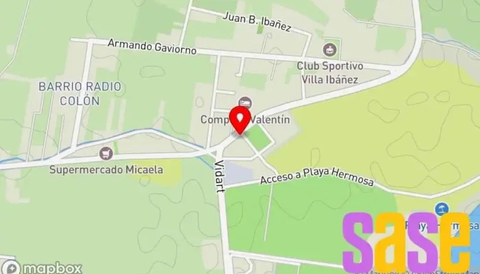 mapa de Municipalidad de Ullúm Ayuntamiento en Villa Ibañez