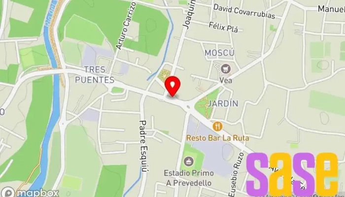 mapa de Municipalidad De Valle Viejo Oficina del Gobierno del Distrito en San Isidro