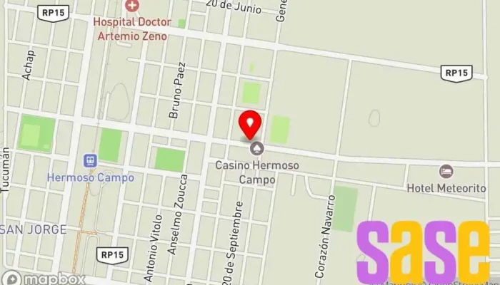 mapa de Muñoz Marchesi | Hermoso Campo Tienda de artículos para el hogar en Hermoso Campo