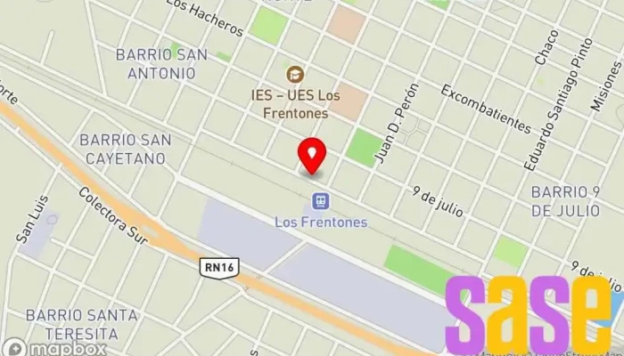 mapa de Muñoz Marchesi | Los Frentones Tienda de artículos para el hogar en Los Frentones