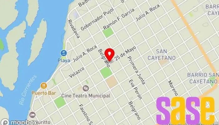 mapa de Musimundo Tienda de electrodomésticos en Esquina
