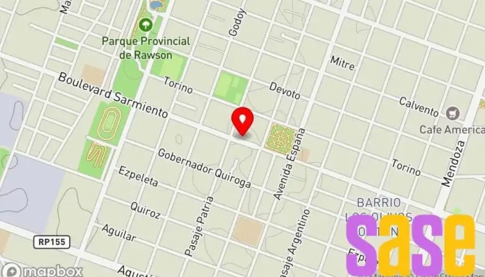 mapa de Naldo - Rawson Tienda de artículos para el hogar en Villa Krause