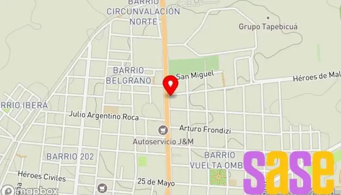 mapa de Nea Eléctrica - Sucursal Virasoro Tienda de herramientas en Gdor. Virasoro