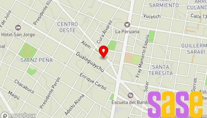 mapa de Neon Electronica  en Paraná