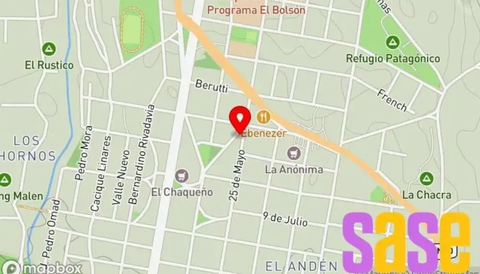 mapa de Nico Shopping El Bolsón Tienda de repuestos para automóviles en El Bolsón