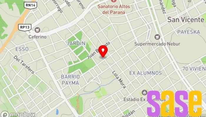 mapa de NovaLlum Tienda de electricidad en San Vicente