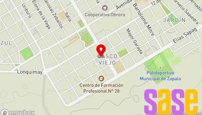 mapa de Novogar Tienda de electrónica en Zapala