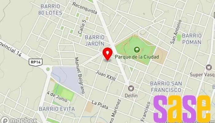mapa de Núcleo – Inyección Electrónica Taller de automóviles en Chilecito