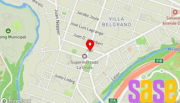 mapa de OA Fernandez Tienda de iluminación en Córdoba