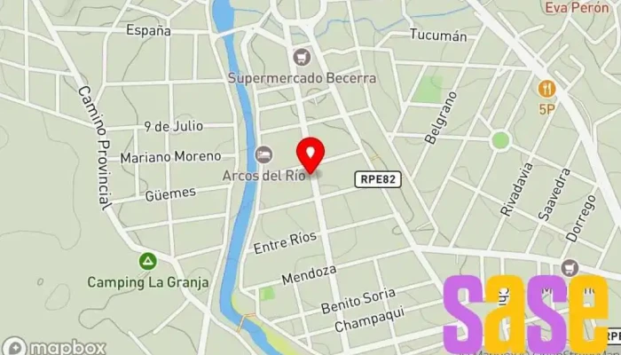 mapa de Offi Electricidad Tienda de bricolaje en Santa Rosa de Calamuchita