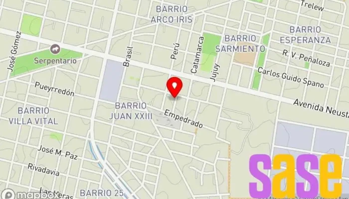 mapa de Omega Electricidad Servicio de instalación eléctrica en Goya