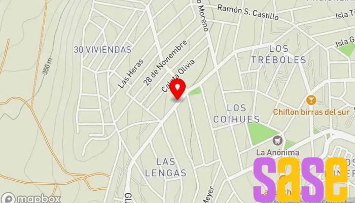 mapa de Pantalla LED Río Turbio Agencia de publicidad en Río Turbio