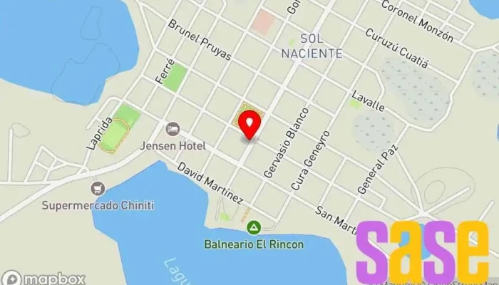 mapa de Parroquia Nuestra Señora del Rosario De Caá Catí Iglesia en Caá Catí