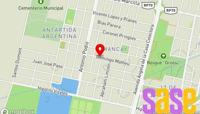 mapa de Patagonia Alarmas Tienda de alarmas antirrobo, Automoción, Tienda de electrónica, Servicio de seguridad en Rafaela