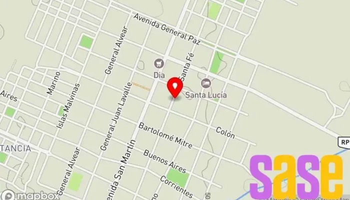 mapa de Pedrin - Telefonia Celular y Materiales Electricos Tienda de móviles en Santa Lucía