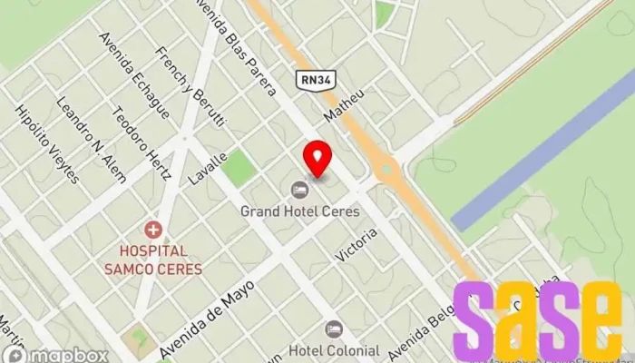 mapa de Perelló - Centro Integral del Automotor Taller de reparación de automóviles, Tienda de accesorios para automóviles, Tienda de baterías para automóvil en Ceres