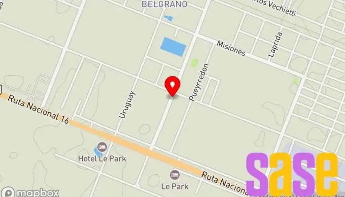 mapa de Pezzini Electricidad Tienda de artículos para el hogar en Machagai