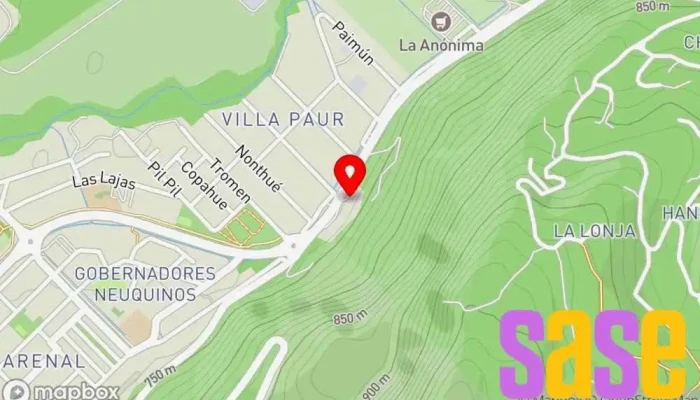 mapa de Pizzuti - Sucursal San Martin de los Andes Tienda de electricidad en San Martín de los Andes