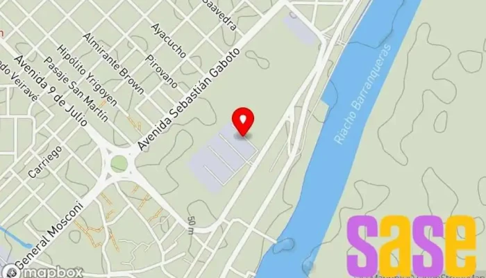mapa de Planta De Reciclado de Aparatos Eléctricos y Electrónicos (RAEEs) Centro de reciclaje en Barranqueras