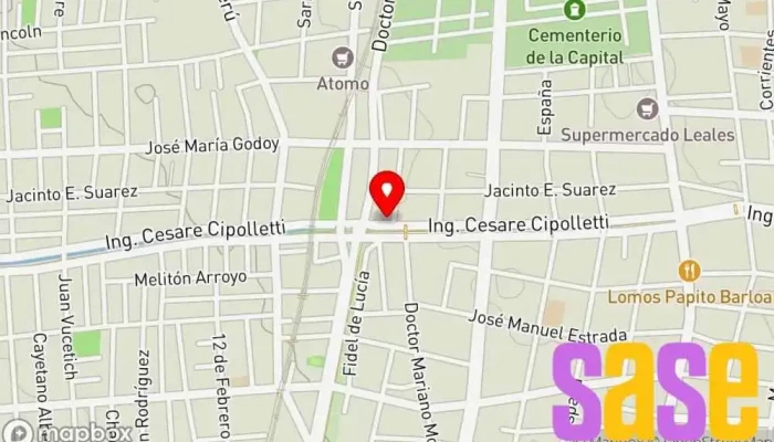 mapa de Plomero Alberto Fontanero en Las Heras