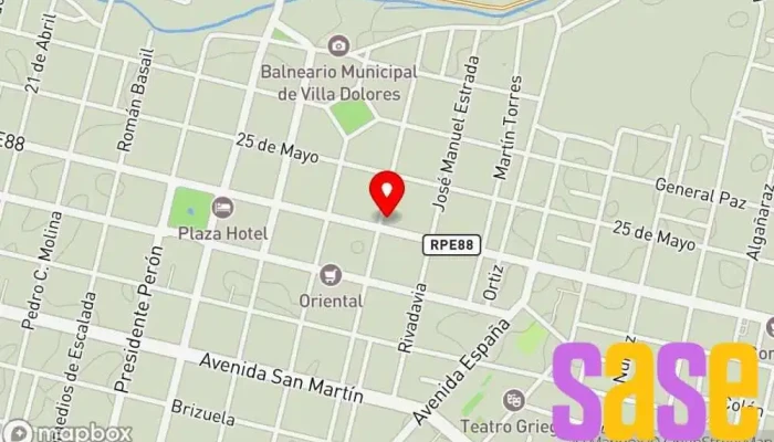 mapa de POWER electricidad e iluminación Tienda de iluminación en Villa Dolores