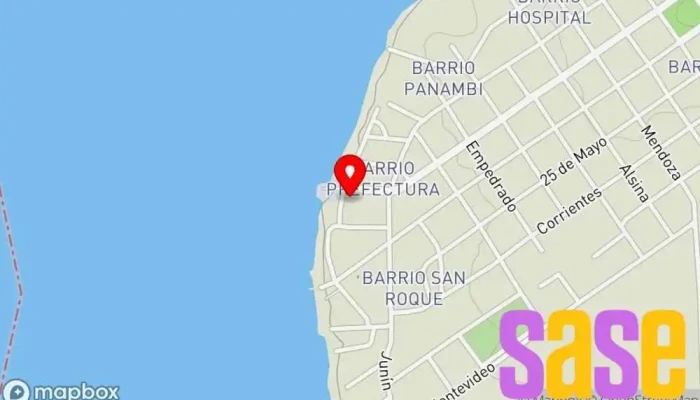 mapa de Prefectura Naval Argentina Empedrado Departamento de Seguridad Pública en Empedrado