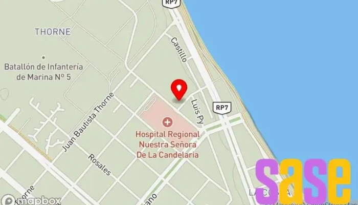 mapa de Propagacion S.A. Comercio, Servicio de mensajería en Río Grande