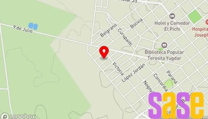 mapa de PSE - Pellegrini Servicios Eléctricos Servicio de instalación eléctrica en Segui
