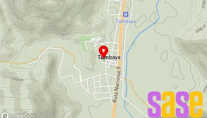 mapa de Punta Corral Iglesia en Tumbaya