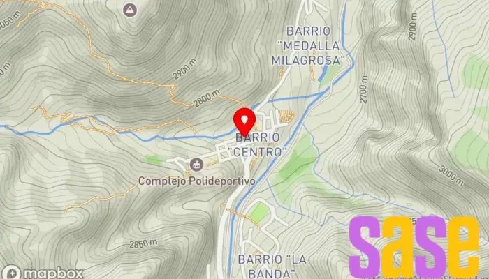 mapa de Punto Digital Iruya Centro educativo en Iruya