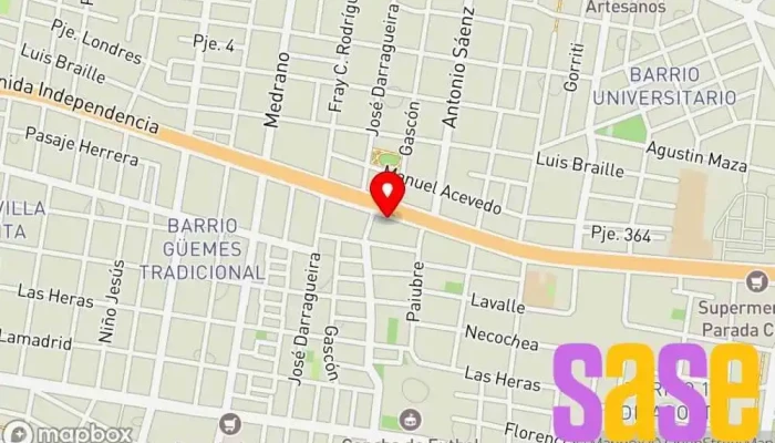 mapa de Radio 103.5 Fm Santa Catalina Emisora de radio en Corrientes