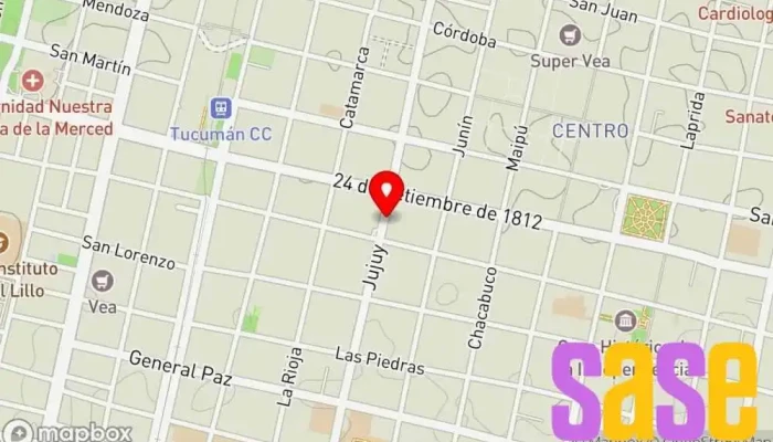 mapa de radio 106.3 fm lrk386 romance Emisora de radio en San Miguel de Tucumán