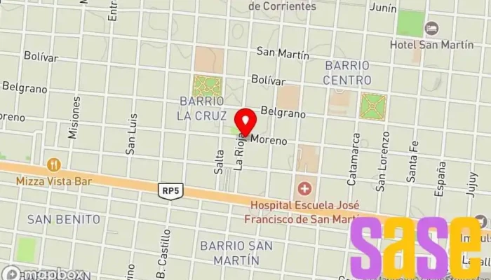 mapa de Radio 88.5 Fm Latina Emisora de radio en W3400ACU