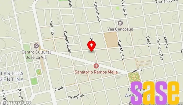 mapa de Radio Ave Maria Emisora de radio en San Luis