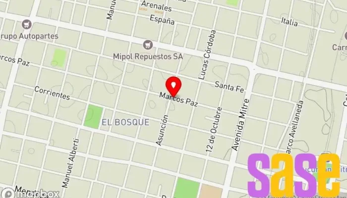 mapa de Radio Bicentenario Emisora de radio en San Miguel de Tucumán