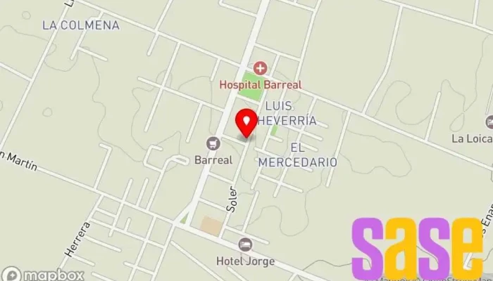 mapa de Radio Calingasta Emisora de radio en San Juan