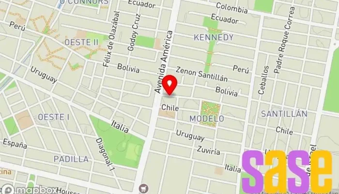mapa de RADIO CANDILEJAS - 104,900 MHz. - est Emisora de radio en San Miguel de Tucumán