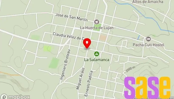 mapa de Radio comunitaria Amaichas Emisora de radio en Amaicha del Valle