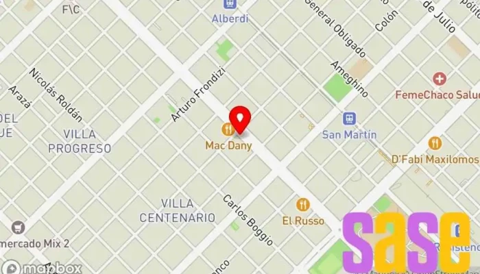 mapa de Radio de la Ciudad FM 103.5 Emisora de radio en BHQ