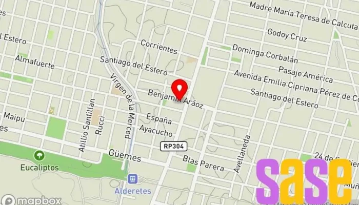 mapa de Radio del Este 88.1 Mhz Emisora de radio en Alderetes
