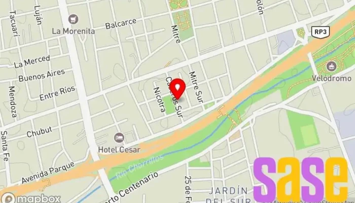 mapa de Radio Digital San Luis 101.1 Emisora de radio, Agencia de publicidad, Servicio de marketing por Internet en San Luis