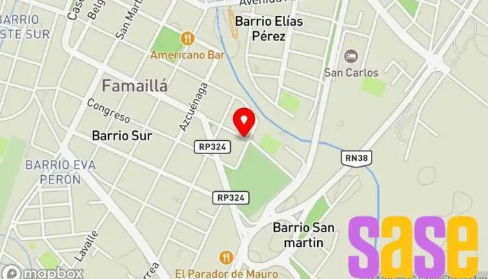 mapa de Radio Diversidad 99.9 Mhz Emisora de radio en BGA