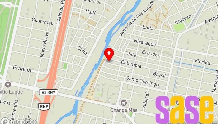 mapa de Radio El Palomar 87.5 Mhz. Emisora de radio en Banda del Río Salí